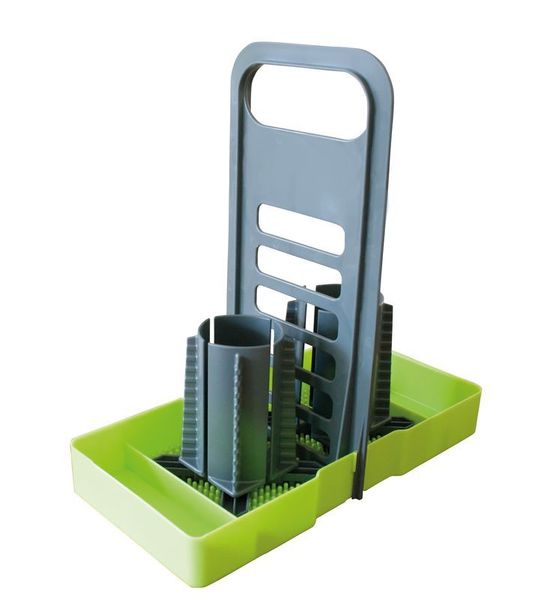 Flaschenhalter Multi Tray OELE Lime/Dunkelgrau