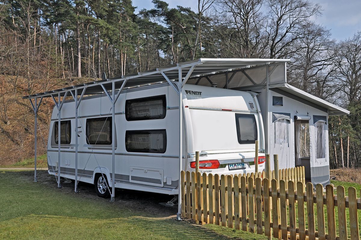 Carportschutzdach für Hahn-Zelte Nordkap