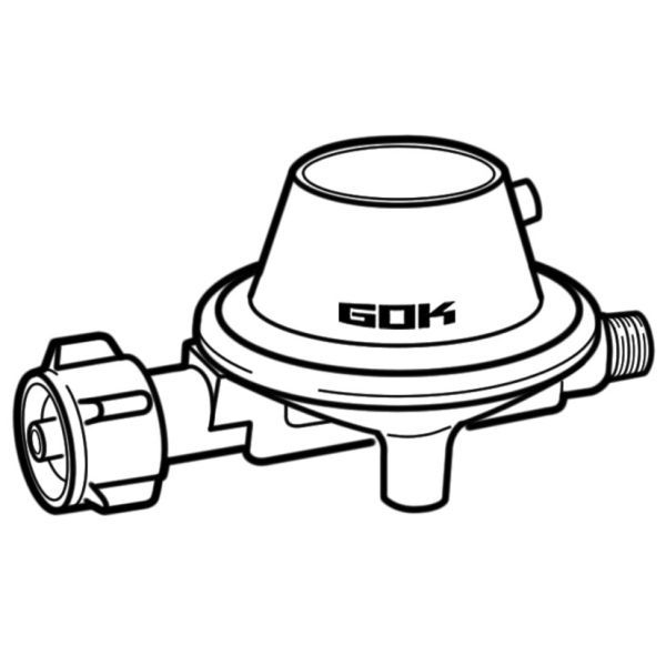 Niederdruckregler 1,2 kg/h - 30 mbar