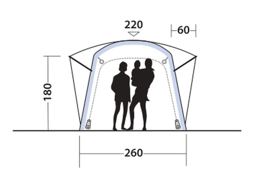 Busvorzelt Brembrug Air Ausstellungsstück