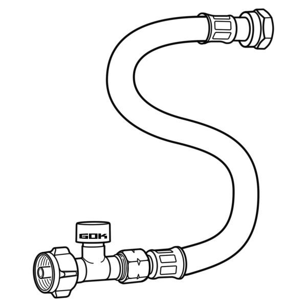 Hochdruck-Schlauchleitung Caramatic ConnectDrive G.12 (KLF)