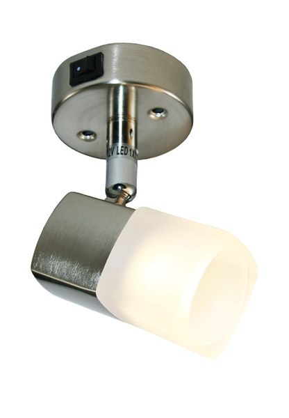 Luna 12V LED Spot Satin Nickel