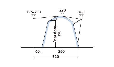 Busvorzelt Milestone Shade Air