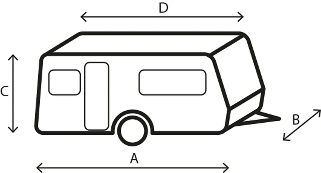 Caravan Cover 6M 400-450