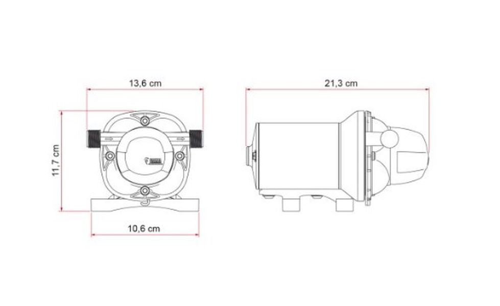 Wasserpumpe AQUA F 13l