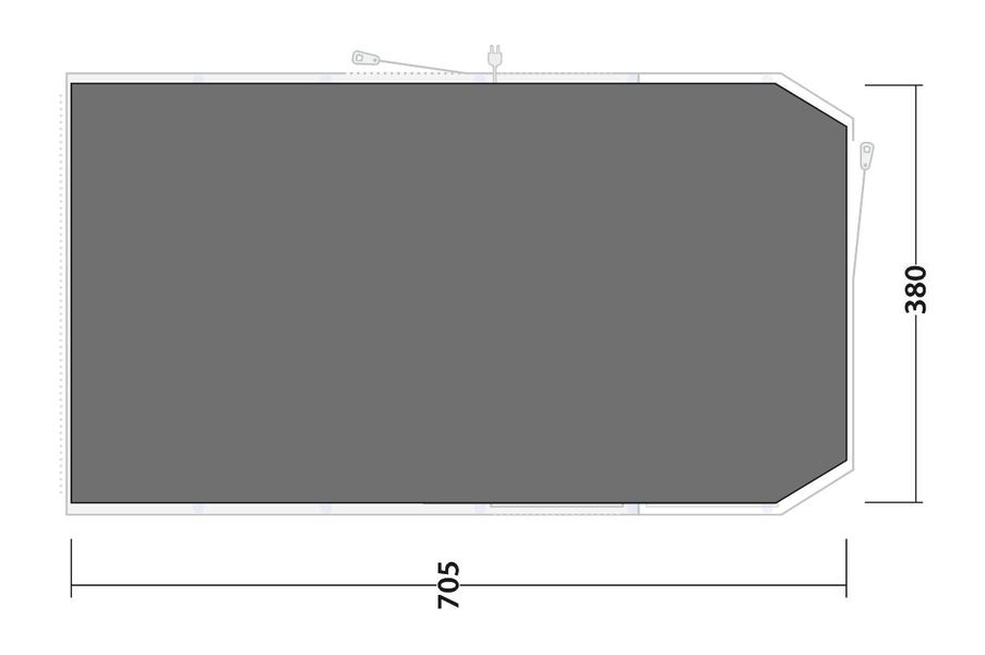 Unterlage Lux Tennessee 6+2 Air