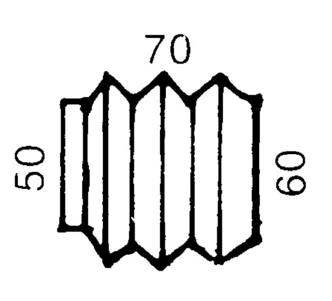 Faltenbalg 70/60