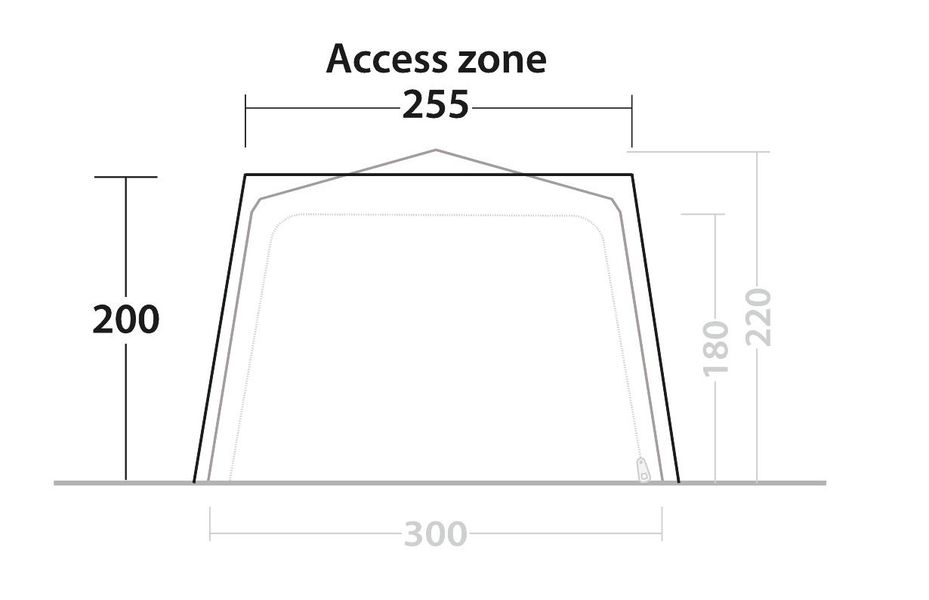 Fastlane 300 Verbindungsschleuse