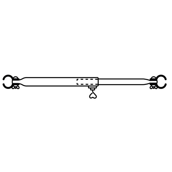 Dachauflagestange / Verandastange aus Stahl, Aluminium oder Fiberglas