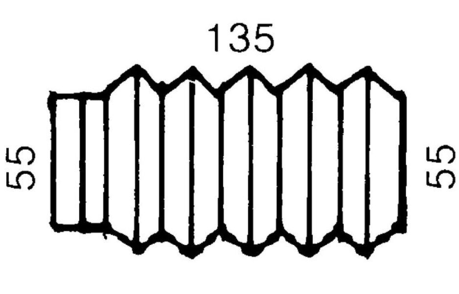 BPW/Knott Faltenbalg