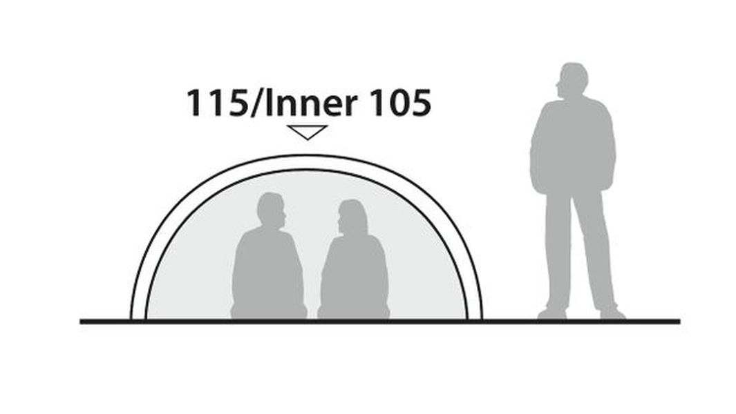 4 Personen Tunnelzelt Goshawk 4  Ausstellungsstück