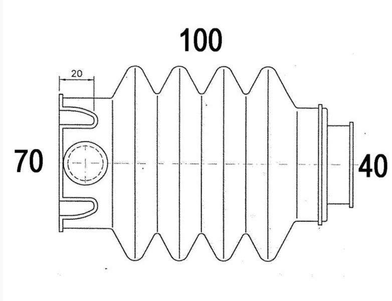 WS 3000 Faltenbalg