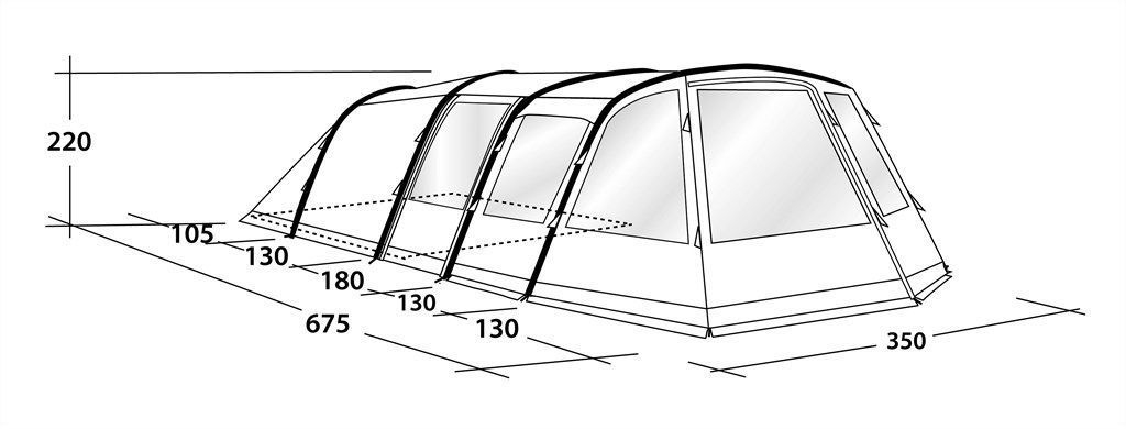 5 Personen Tunnelzelt Edmonds 5A