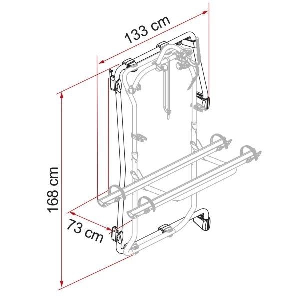 Fahrradträger Carry-Bike Frame VW Crafter/MAN Modelle ab 2017