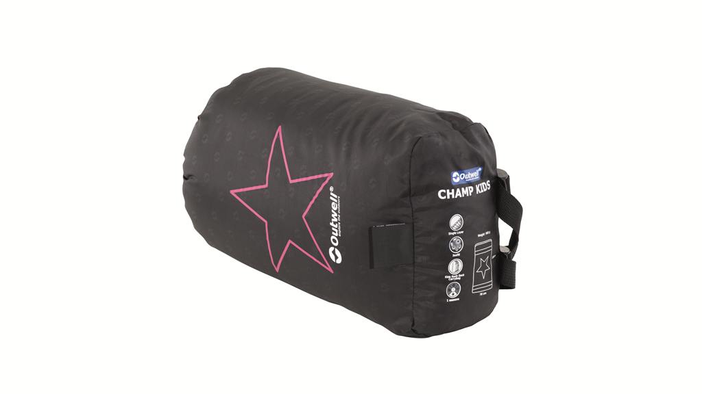 Kinderschlafsack Champ Kids Deep Red