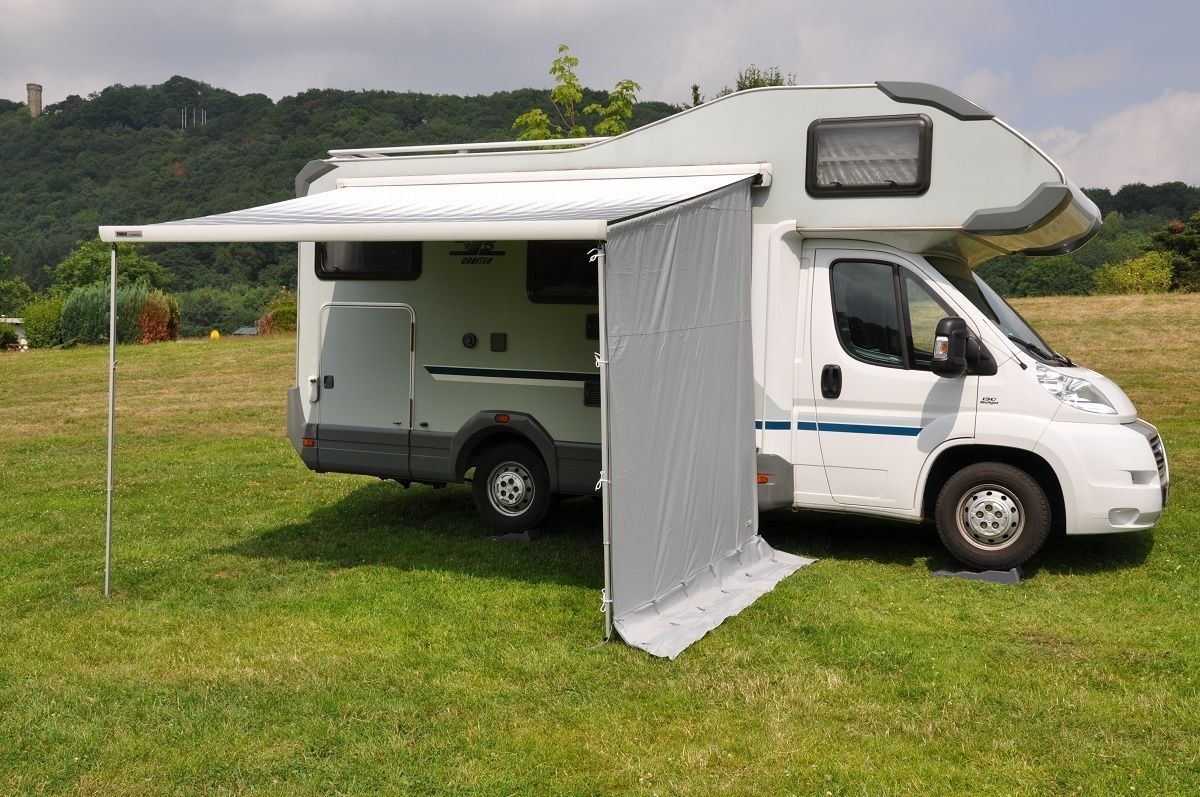 Universelles Markisenseitenteil für Fiamma Caravanstore ohne Fenster