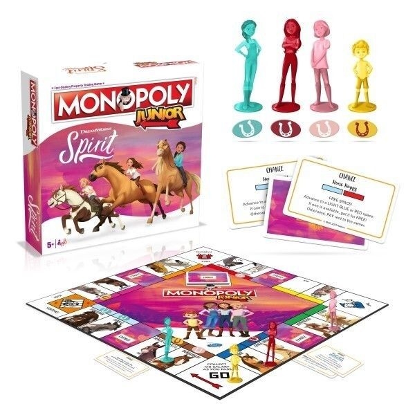 Monopoly Junior Winnig Moves Spirit Riding Free