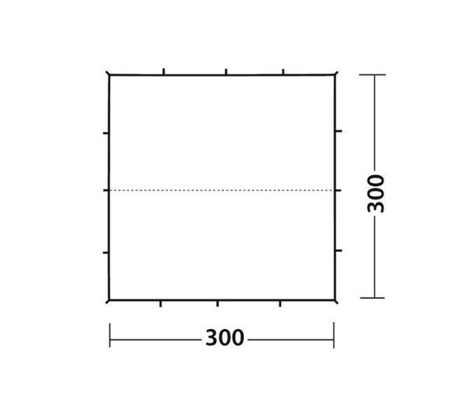 Tarp 3 x 3 m - Ausstellungsstück