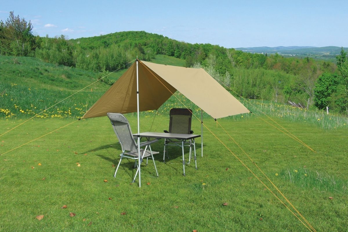 Sonnensegel Tarp 4,4x4 Meter beige