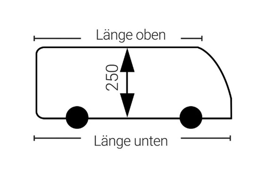 Schutzhülle Wintertime für teilintegrierte Reisemobile