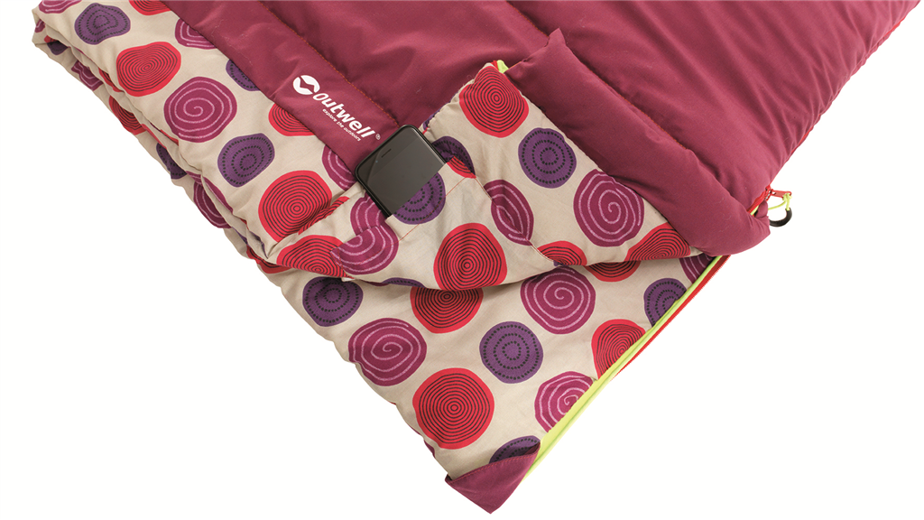 Schlafsack Circles Kids Berry - Ausstellungsstück -