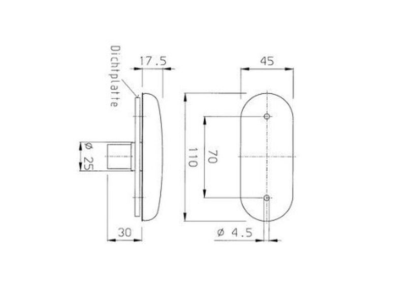 Begrenzungsleuchte PLR 2000