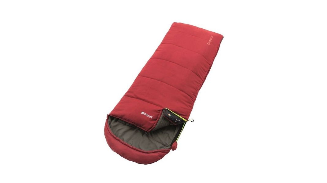 Kinderschlafsack Campion Junior Red, 170 x 65 cm - Ausstellungsstück -