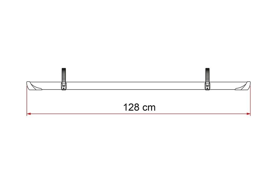 Fahrradschiene Rail Quick Pro schwarz