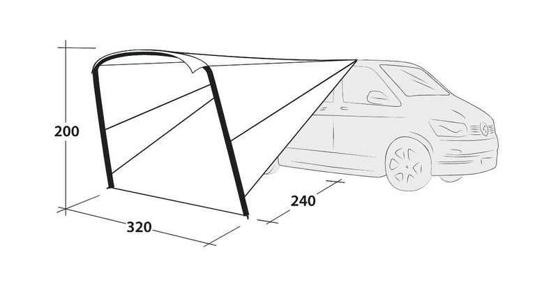 Busvordach Touring Canopy Air