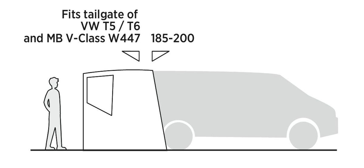 Heckzelt Crowford VW T5/T6/T6.1