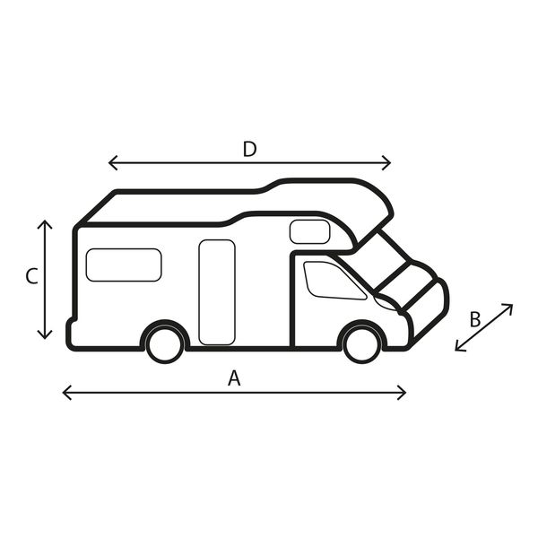 Schutzhülle Camper Cover Design