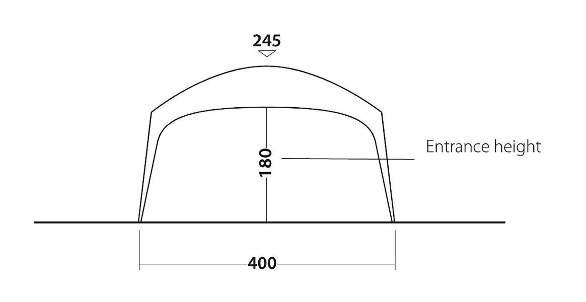 Pavillon Summer Lounge XL 4x4m