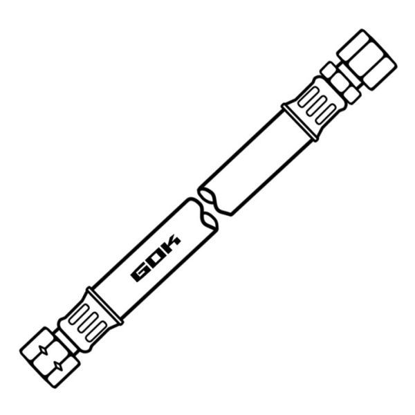 Mitteldruck-Schlauchleitung - 40 cm