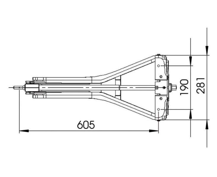 Steckstützen Premium 1200 L