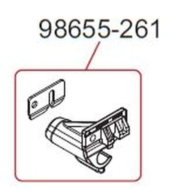 Stützfußhalterung F45 (links)