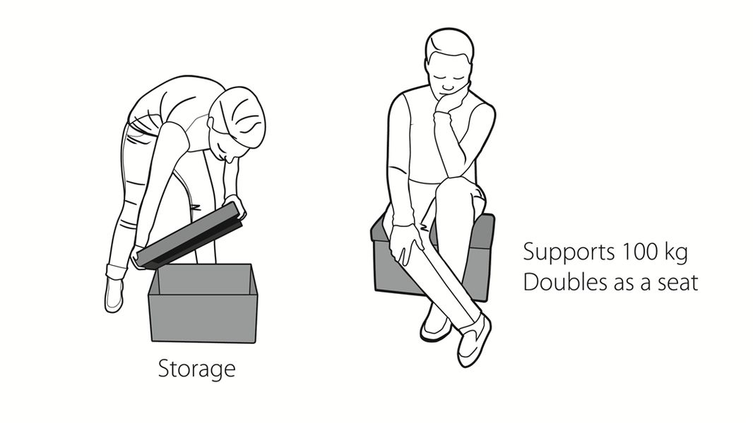 Cornillon Sitzbox L Seat & Storage