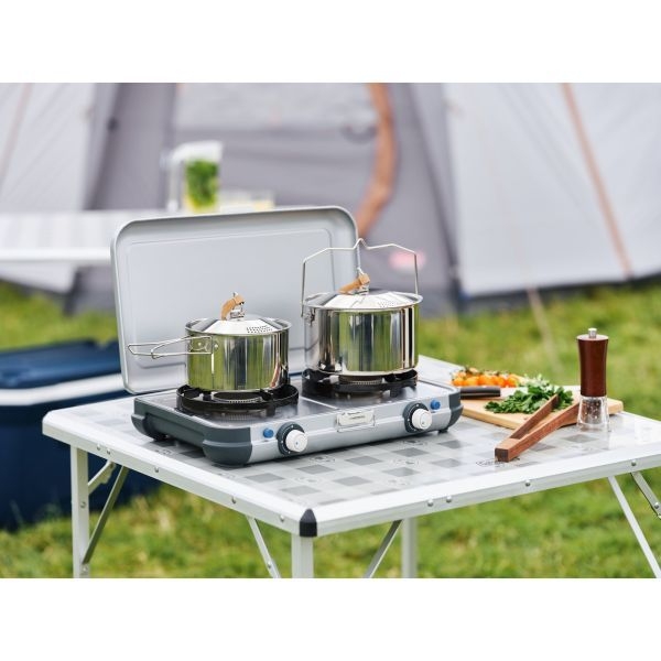 Gaskocher Camping Kitchen 2 Grill & Go CV 4000 Watt