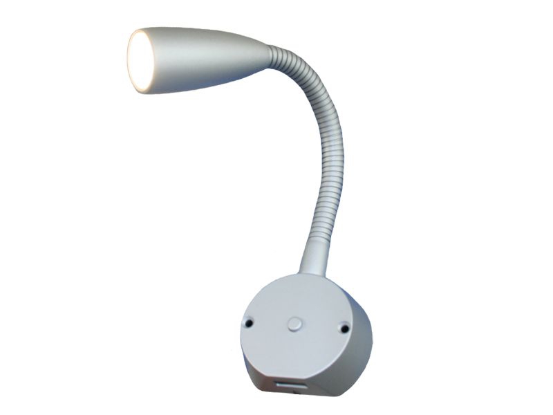 Furnari Flexibel LED Leuchte mit USB und Schalter