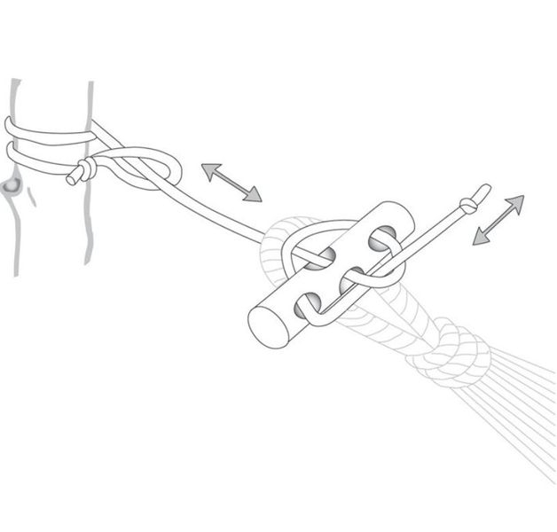 Seil Set Microrope für Hängematte belastbar bis 150 kg