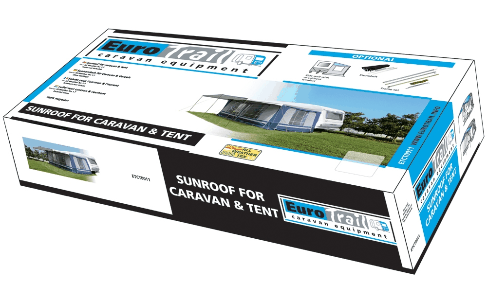 Sonnendach für Vorzelte, Giebelmaß: 293-307 cm T=200cm