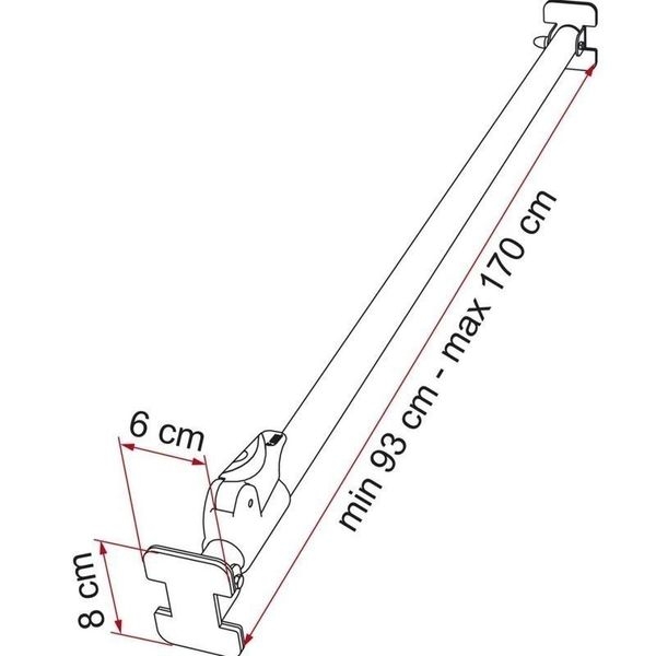 Transportsicherungsstange Luggage Bar