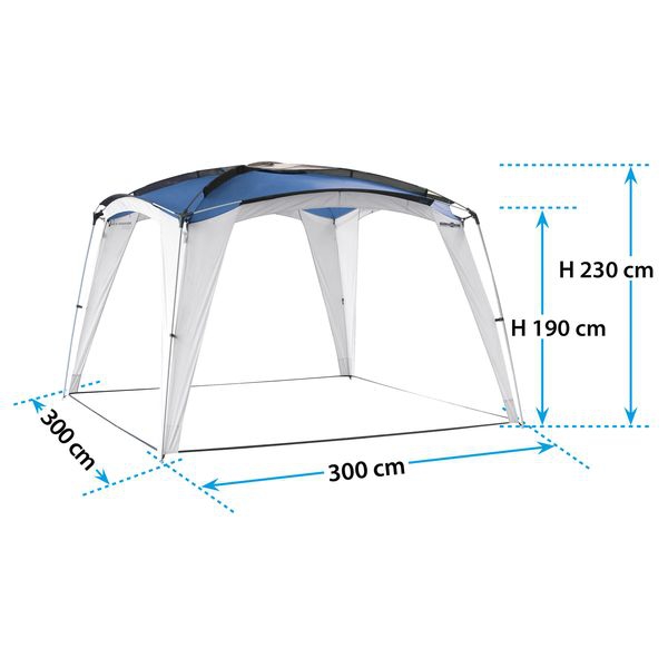 Pavillon Medusa II 3 x 3 Meter