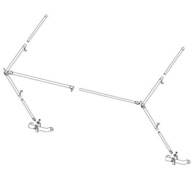 Markisengestänge Universal für Fenstermarkisen