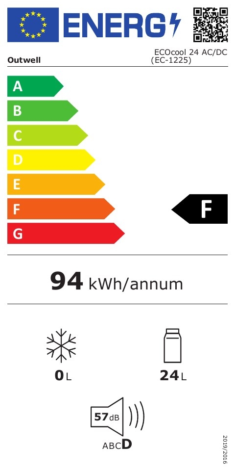 ECOcool Slate Grey 24L 12V/230V