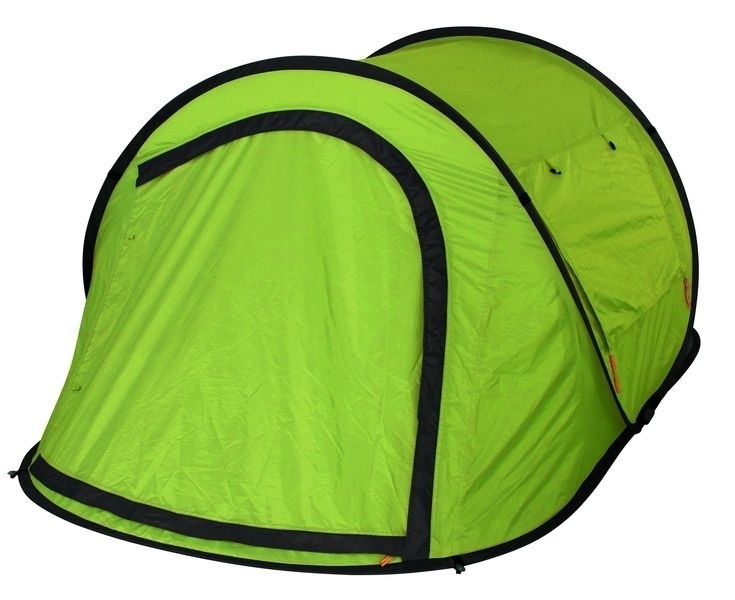 2 Personen Pop-Up Zelt South Fork Lime/Schwarz