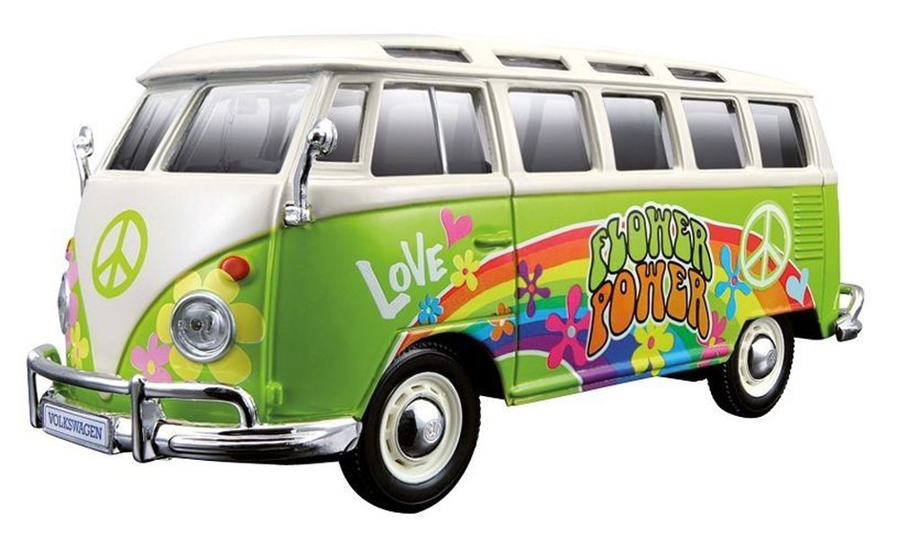 Fahrzeugmodell VW Bus Samba Hippie-Line