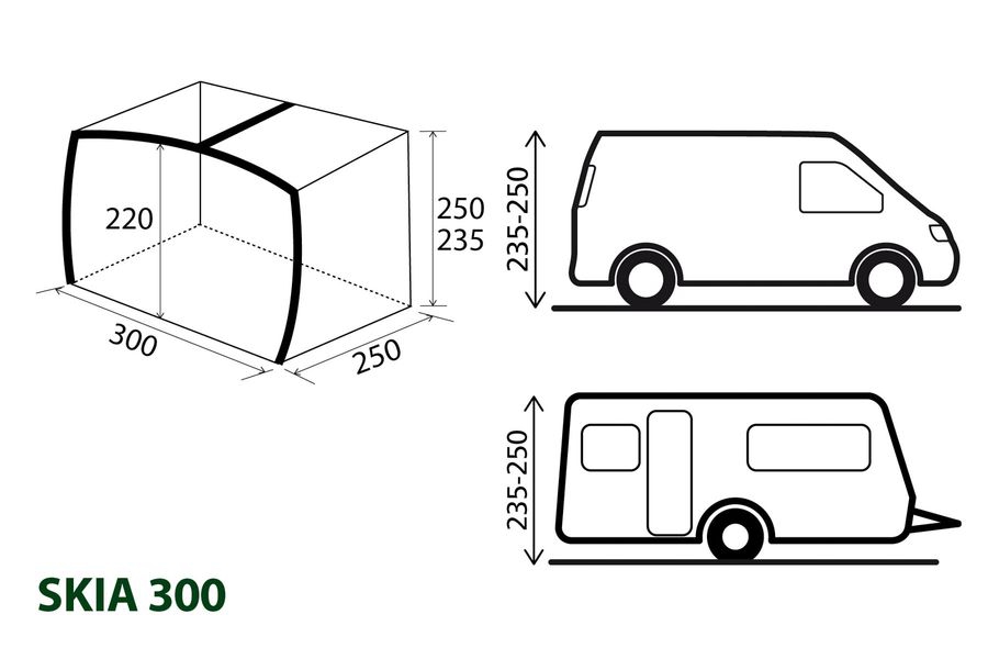 Sonnendach Skia 300 Air