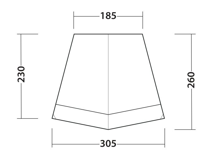 Sonnensegel für PKW Fieldcrest Canopy Ausstellungsstück