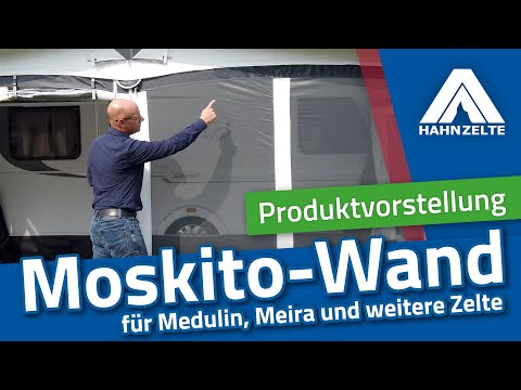 Moskito Vorderwand Segment für Hahn Zelte Modelle Medulin, Bozen & Meira