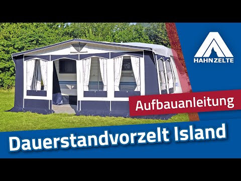 Dauerstandzelt Island Plus Tiefe 240 cm